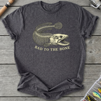 Bad to the Bone T-Shirt — Dark Heather Grey | River Giants Club
