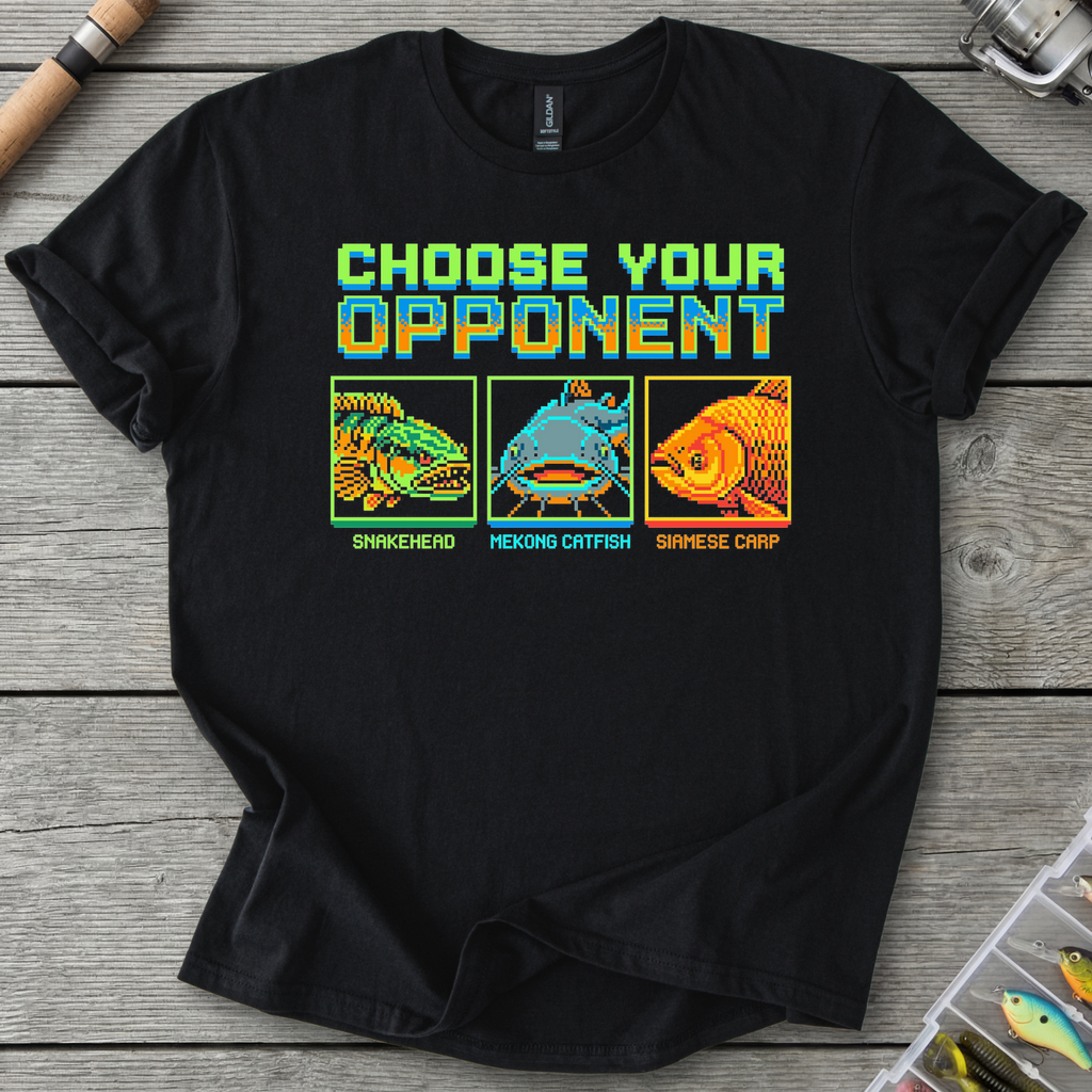 Choose Your Opponent T-Shirt — Black | River Giants Club