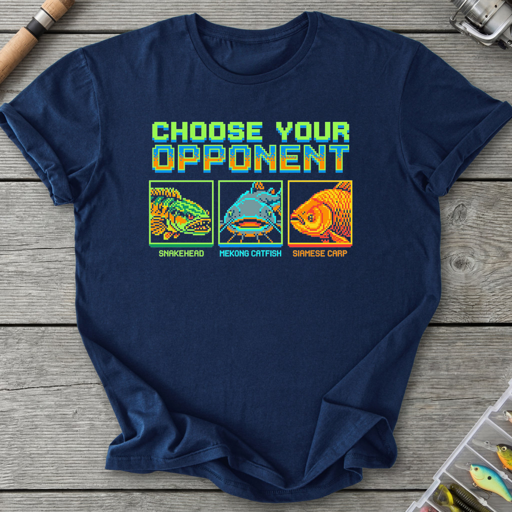 Choose Your Opponent T-Shirt — Navy | River Giants Club