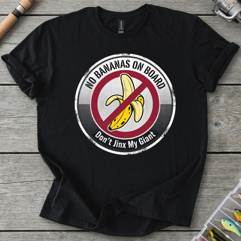 Don't Jinx My Giant T-Shirt — Black | River Giants Club