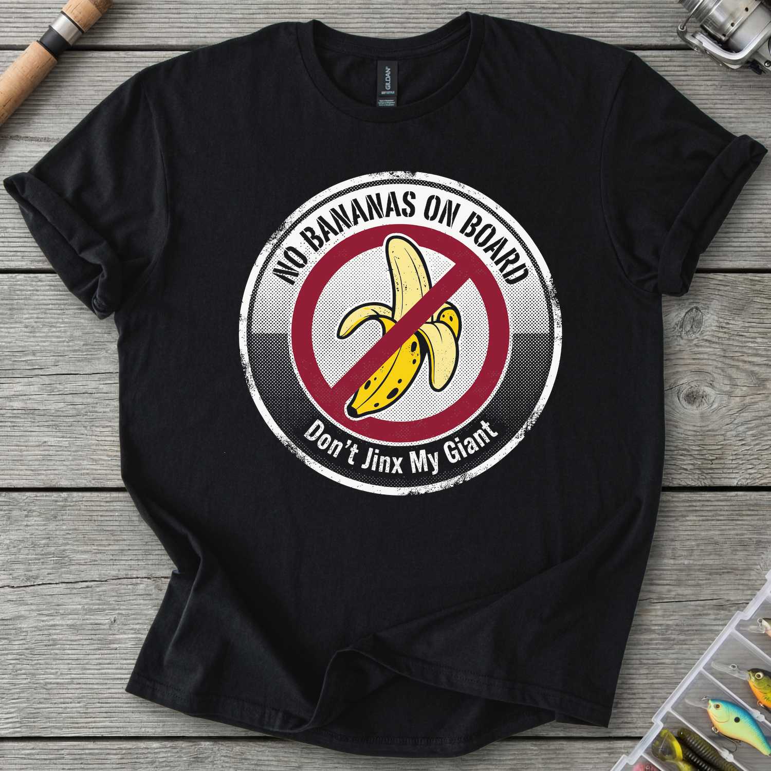 Don't Jinx My Giant T-Shirt — Black | River Giants Club