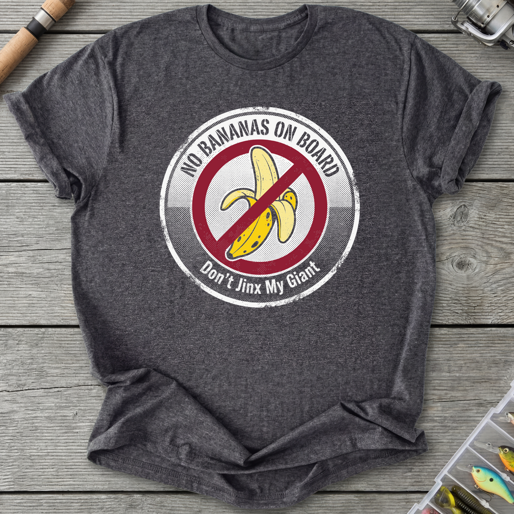 Don't Jinx My Giant T-Shirt — Dark Heather Grey | River Giants Club