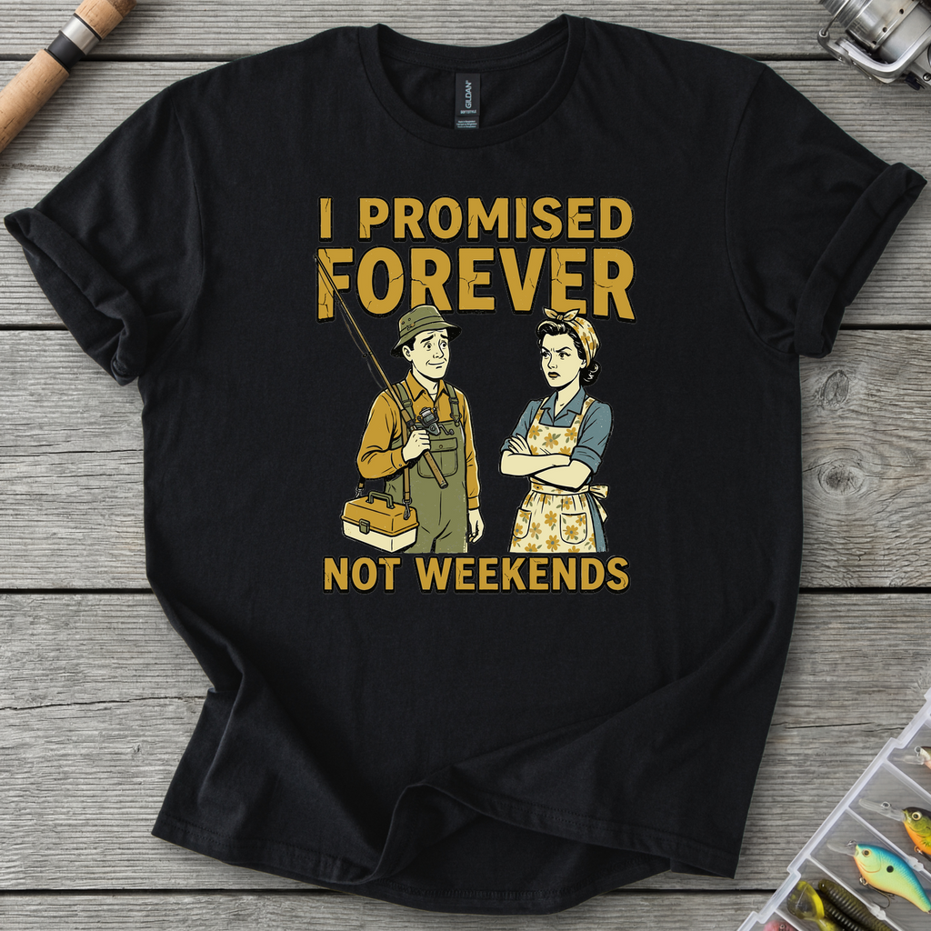 I Promised Forever T-Shirt — Black | River Giants Club