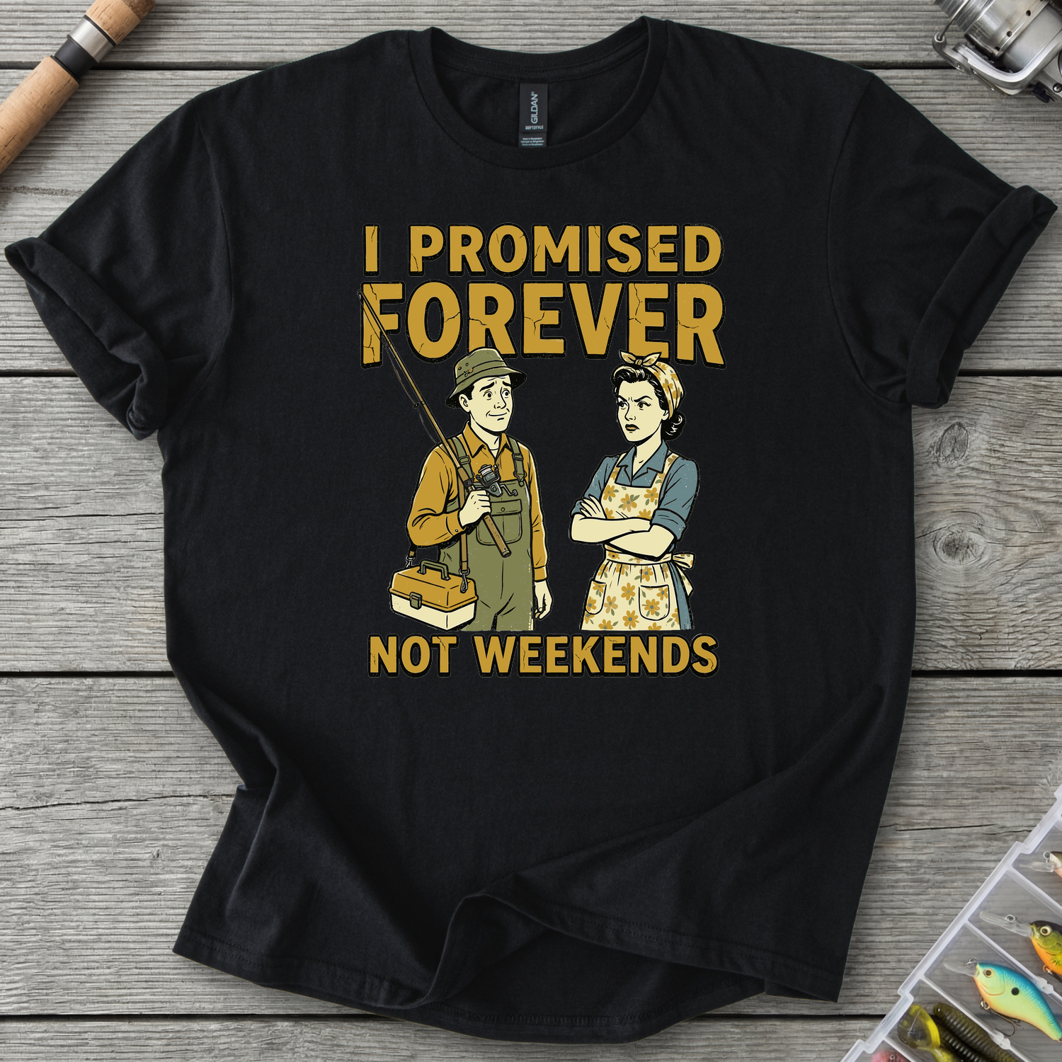 I Promised Forever T-Shirt — Black | River Giants Club