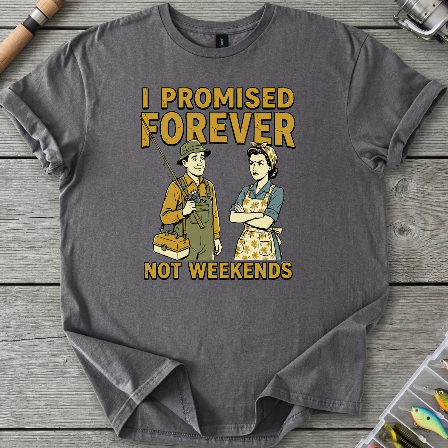 I Promised Forever T-Shirt — Charcoal | River Giants Club