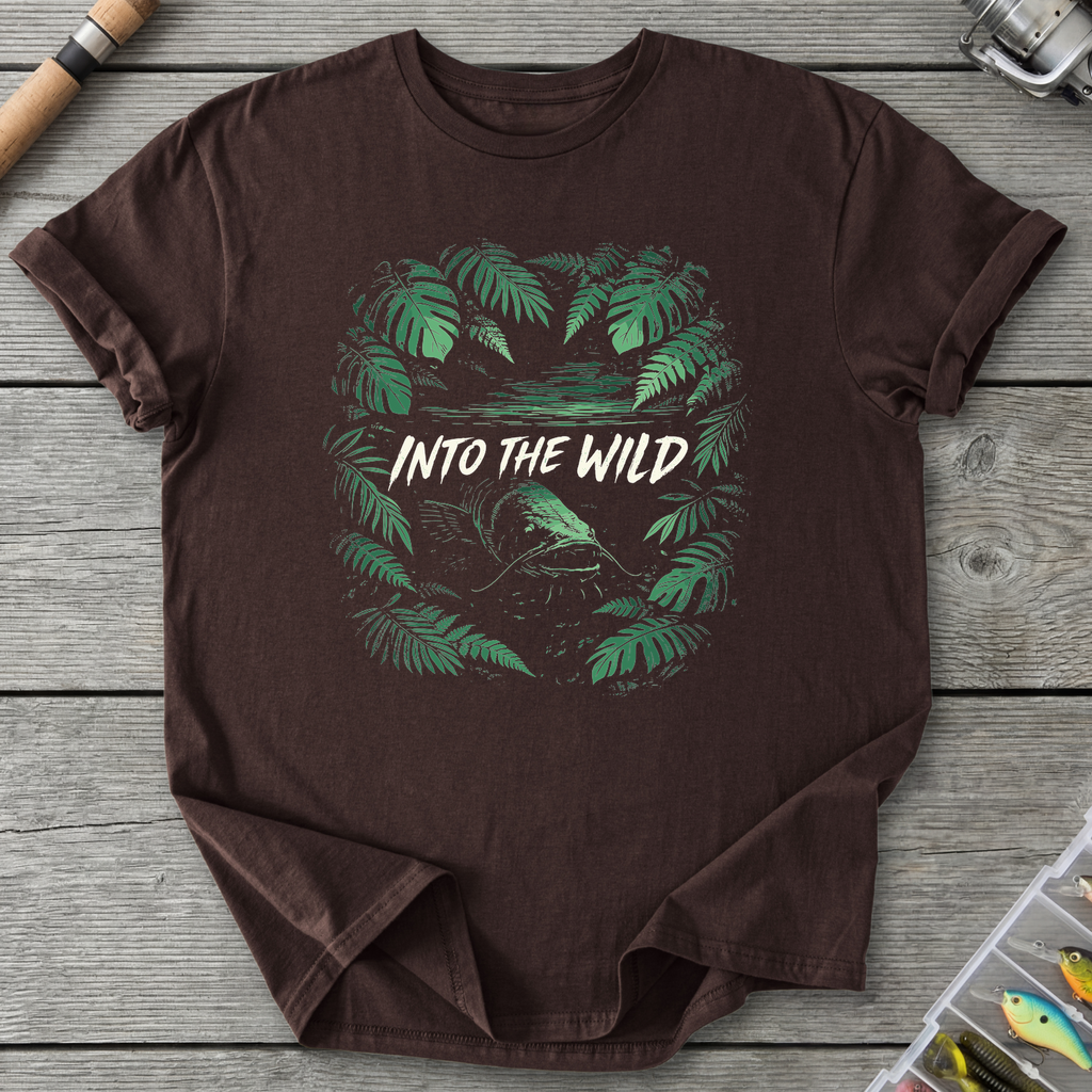 Into The Wild T-Shirt — Dark Chocolate | River Giants Club