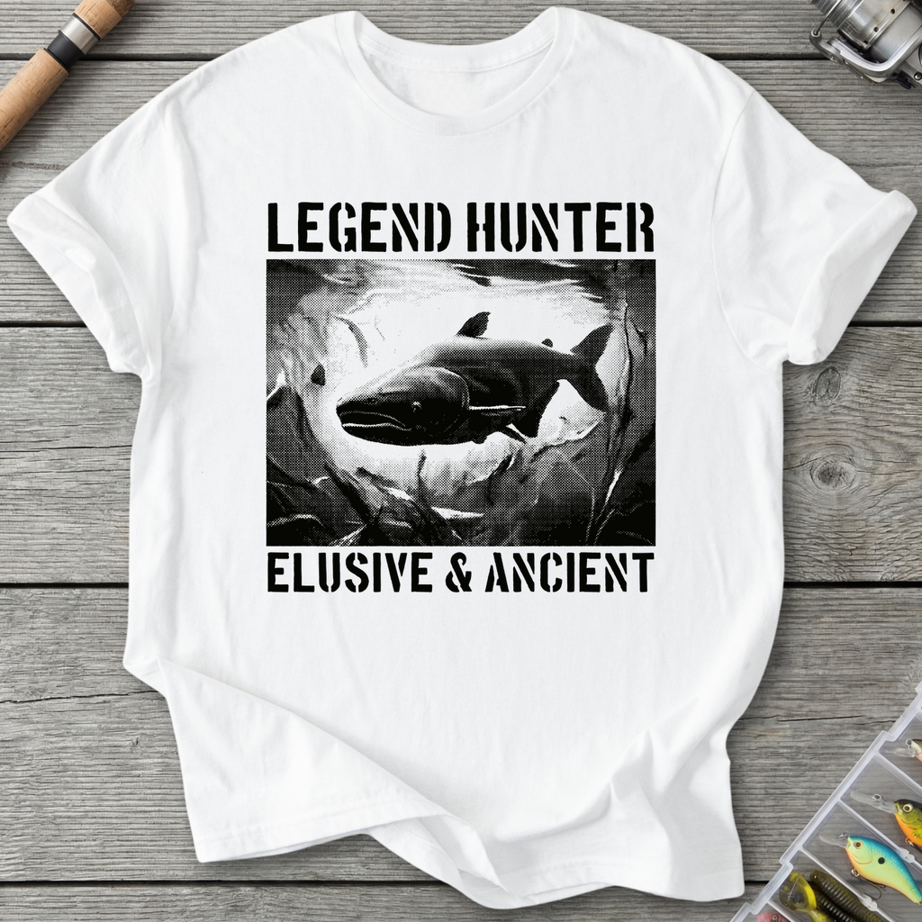 Legend Mekong Catfish T-Shirt — White | River Giants Club