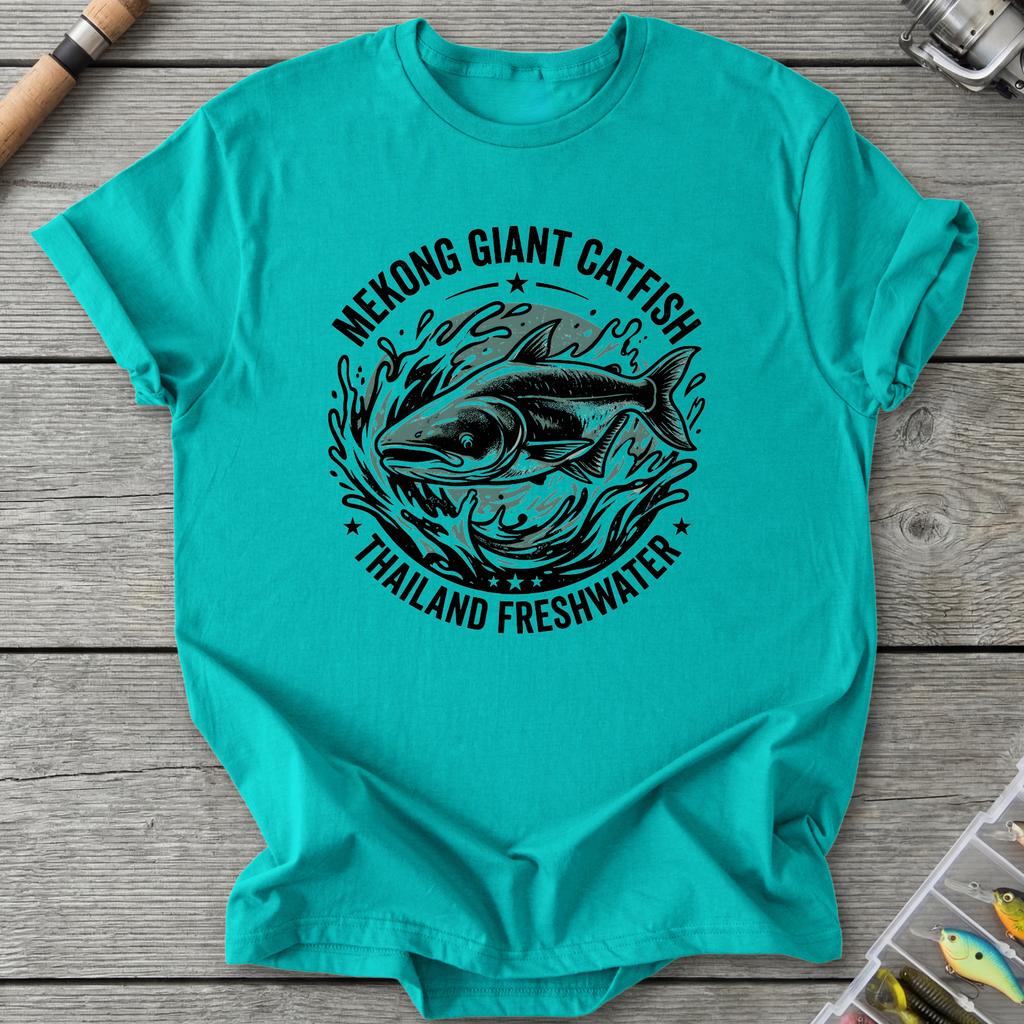 Mekong Giant Catfish T-Shirt — Jade Dome | River Giants Club
