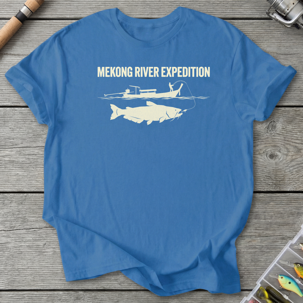 Mekong River Expedition T-Shirt — Iris | River Giants Club