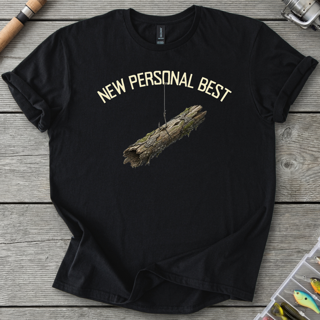 New Personal Best T-Shirt — Black | River Giants Club