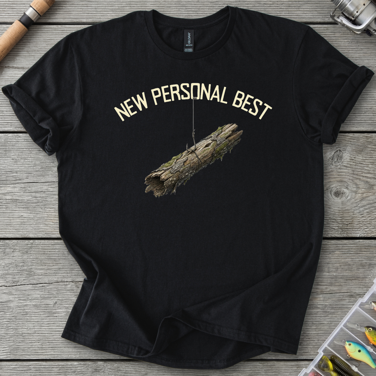 New Personal Best T-Shirt — Black | River Giants Club