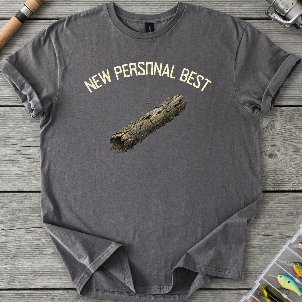New Personal Best T-Shirt — Charcoal | River Giants Club