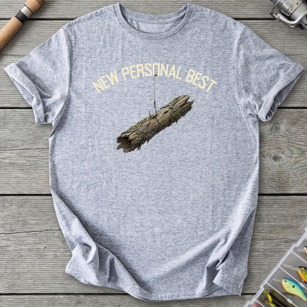 New Personal Best T-Shirt — Sport Grey | River Giants Club