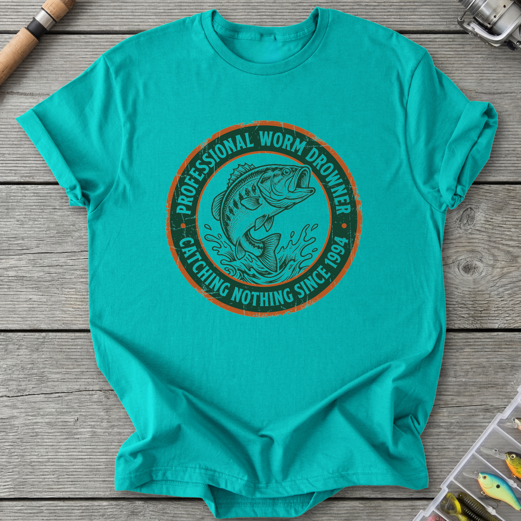 Professional Worm Professional Worm Drowner T-Shirt | River Giants Club