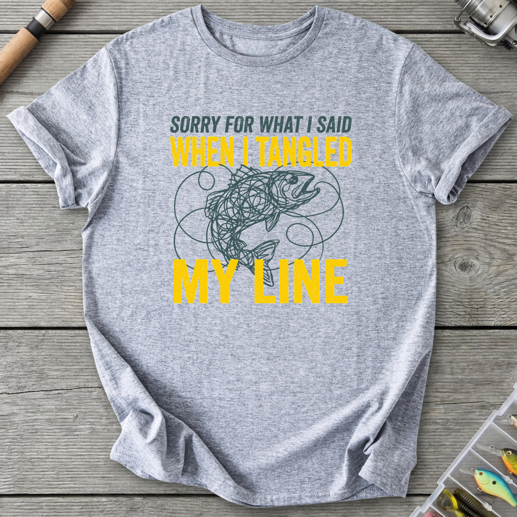 Sorry For What I Said T-Shirt — Sport Grey | River Giants Club