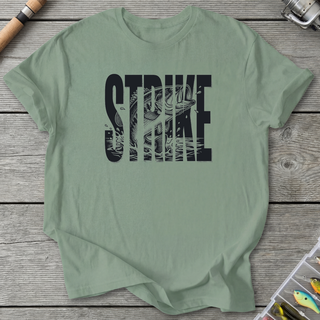 Strike Fishing T-Shirt — Sage | River Giants Club