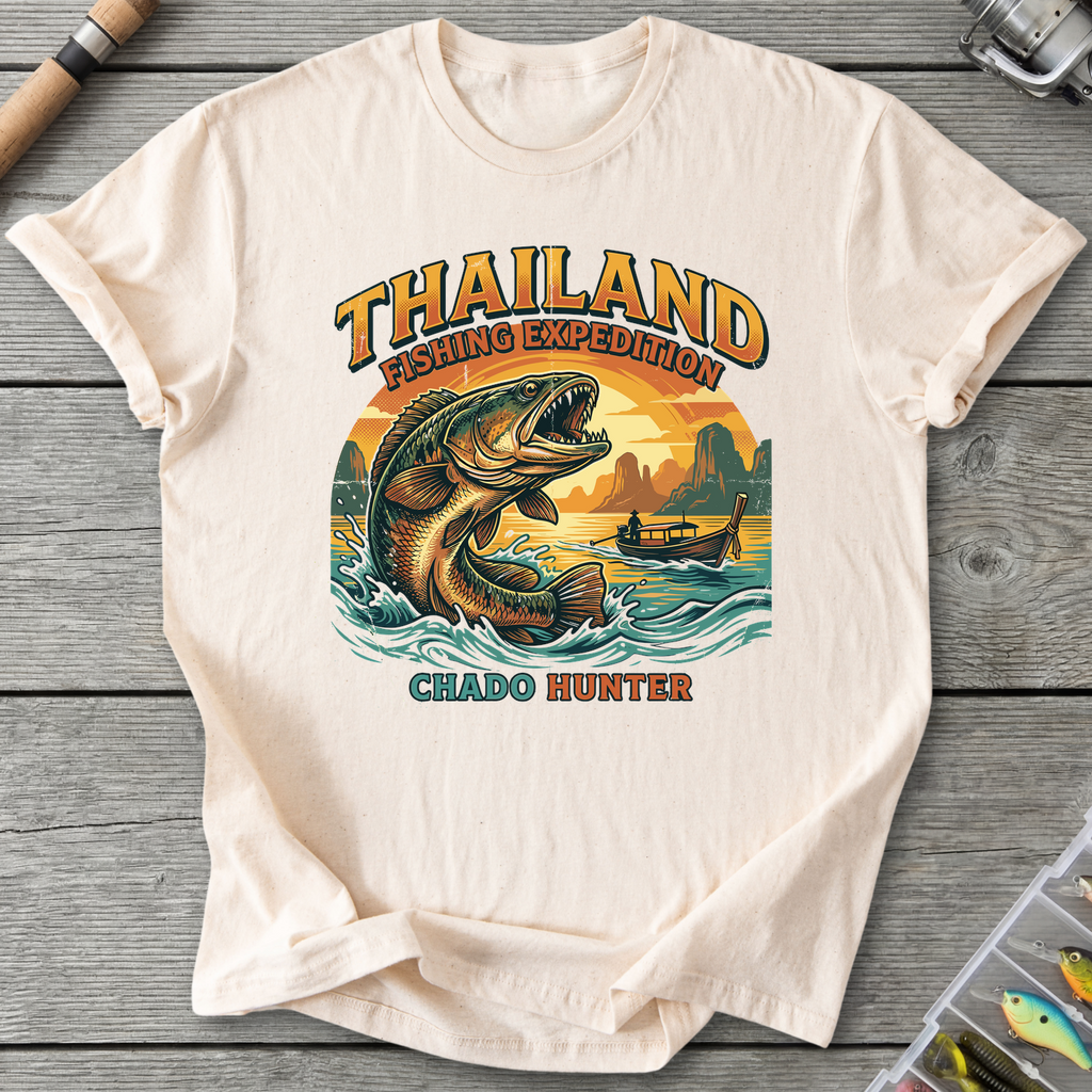 Thailand Fishing Expedition T-Shirt — Natural | River Giants Club