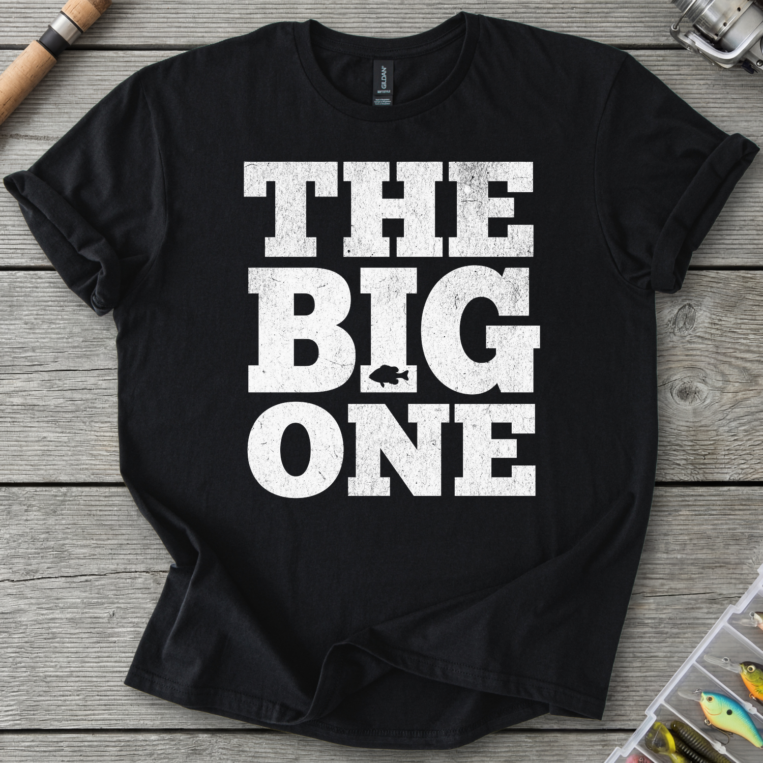 The Big One T-Shirt — Black | River Giants Club