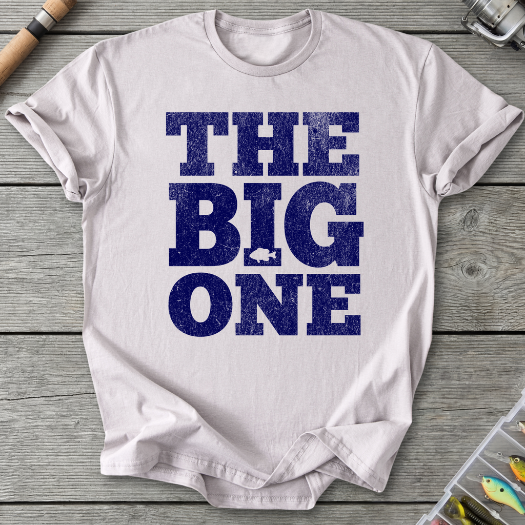 The Big One T-Shirt — Ice Grey | River Giants Club