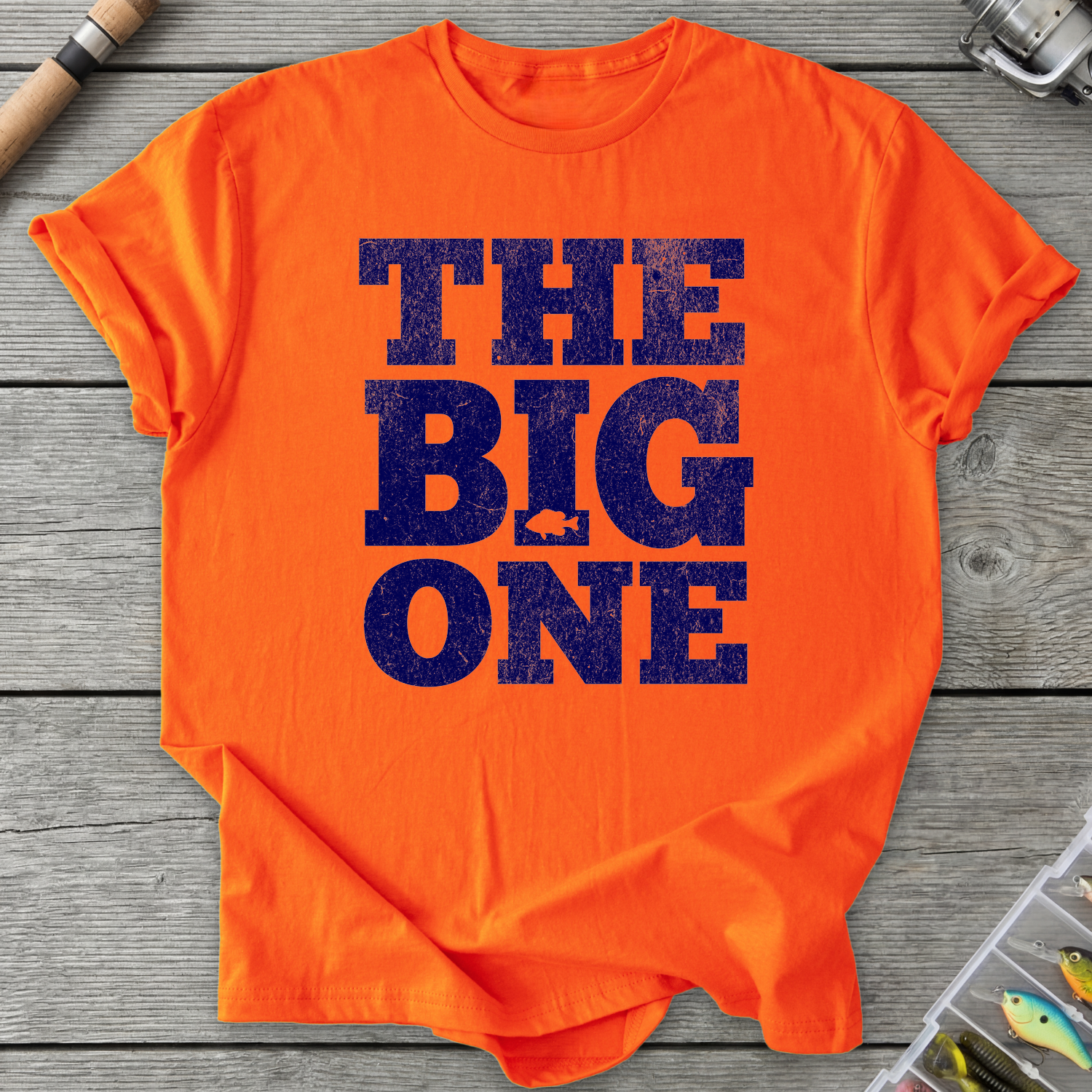 The Big One T-Shirt — Orange | River Giants Club