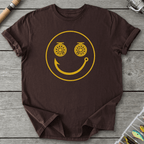 Smiley Fisherman T-Shirt in Dark Chocolate | River Giants Club