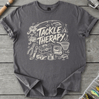 Tackle Therapy T-Shirt in Charcoal | River Giants Club