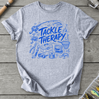 Tackle Therapy T-Shirt in Sport Grey | River Giants Club