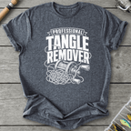 Tangle Remover T-Shirt in Dark Heather | River Giants Club