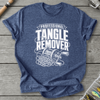 Tangle Remover T-Shirt in Heather Navy | River Giants Club