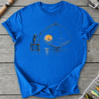 Thai Fisherman Lift Net T-Shirt in Royal | River Giants Club