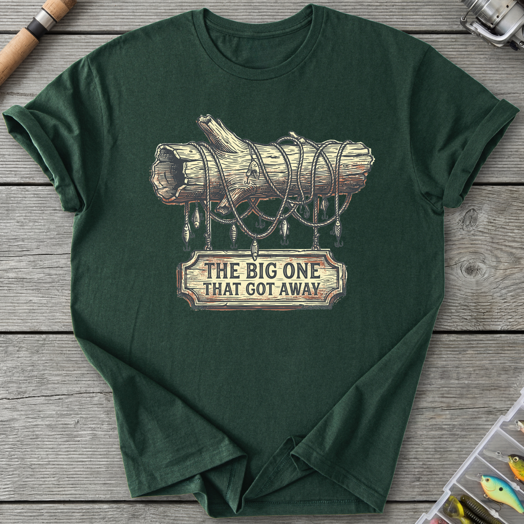 THAT GOT AWAY T-Shirt in Forest Green | River Giants Club