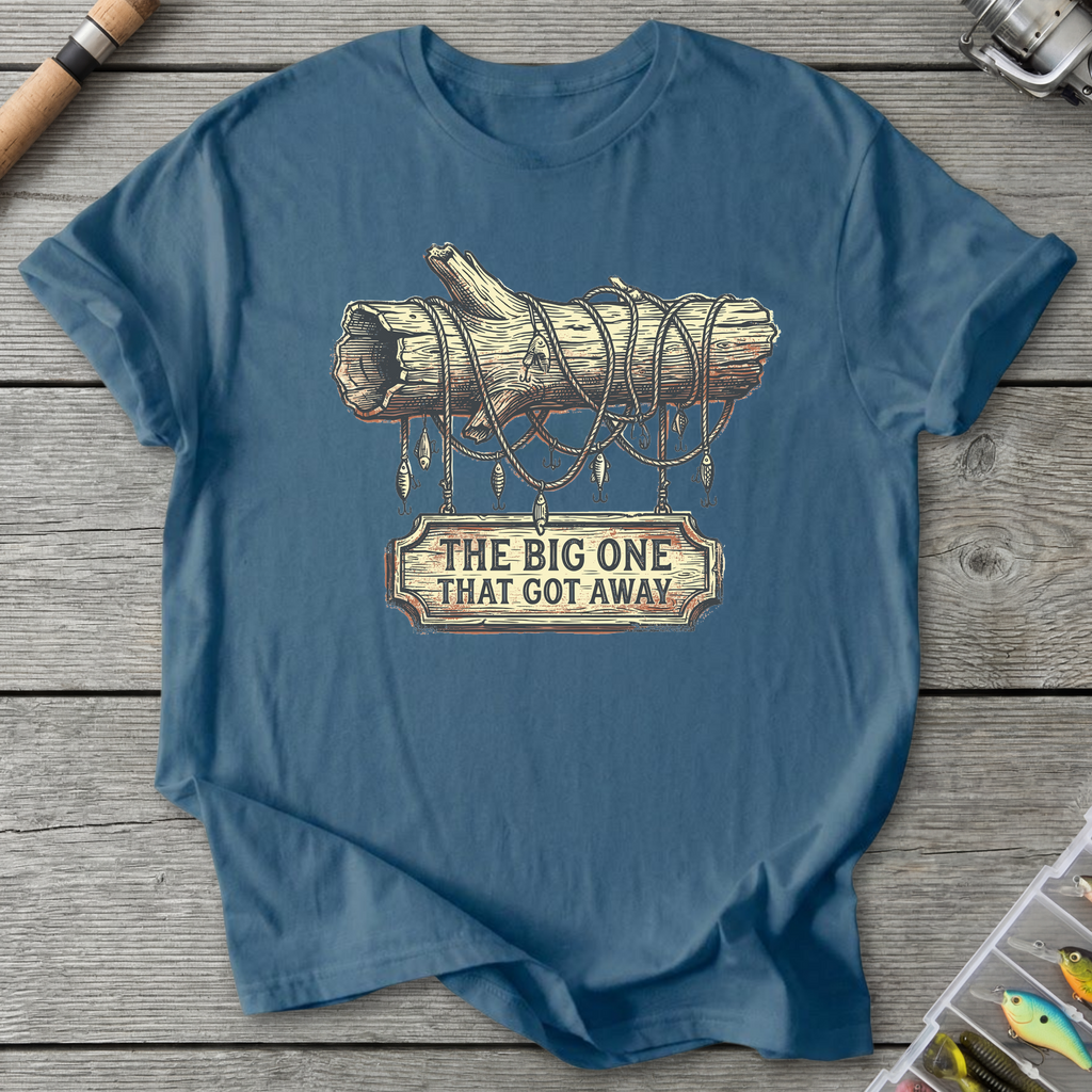 THAT GOT AWAY T-Shirt in Indigo Blue | River Giants Club