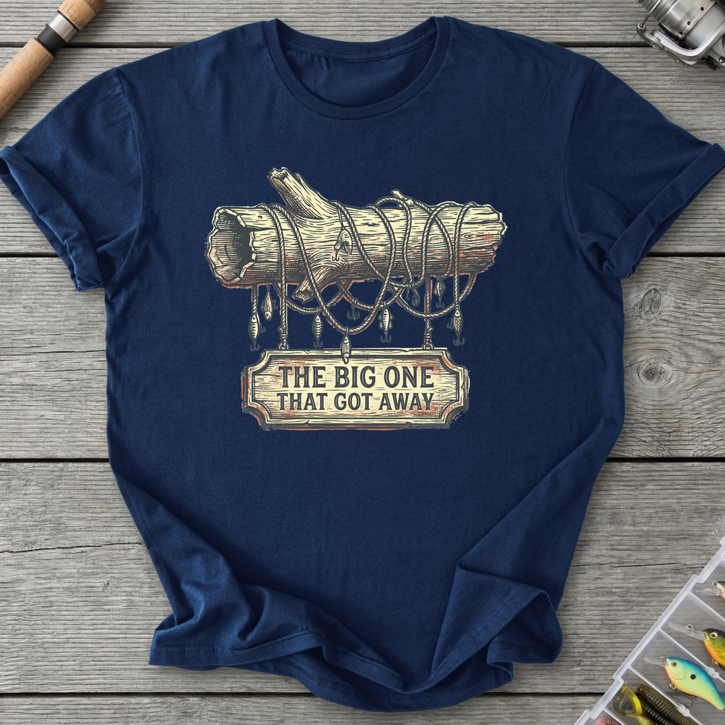 THAT GOT AWAY T-Shirt in Navy | River Giants Club
