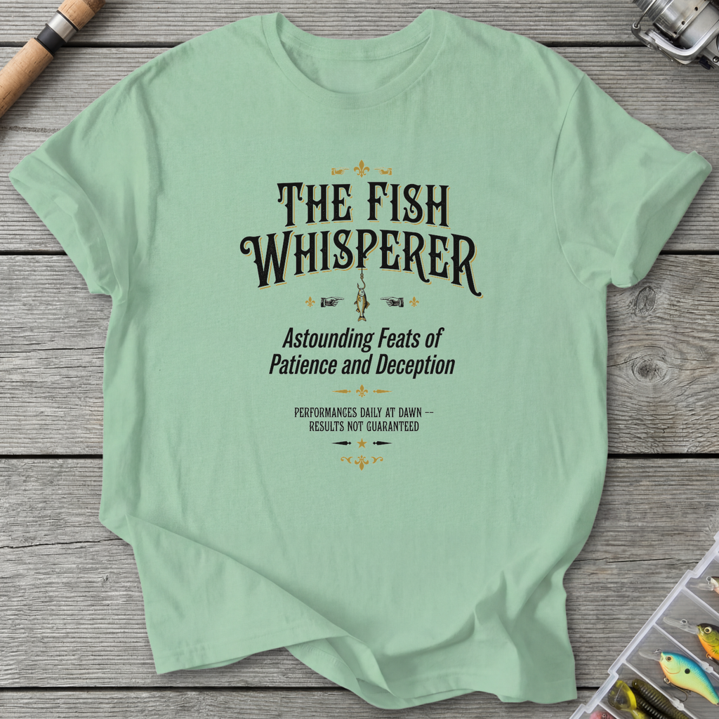 The Fish Whisperer T-Shirt in Mint Green | River Giants Club