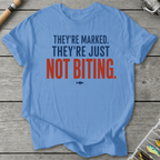 They're Just Not Biting T-Shirt in Carolina Blue | River Giants Club