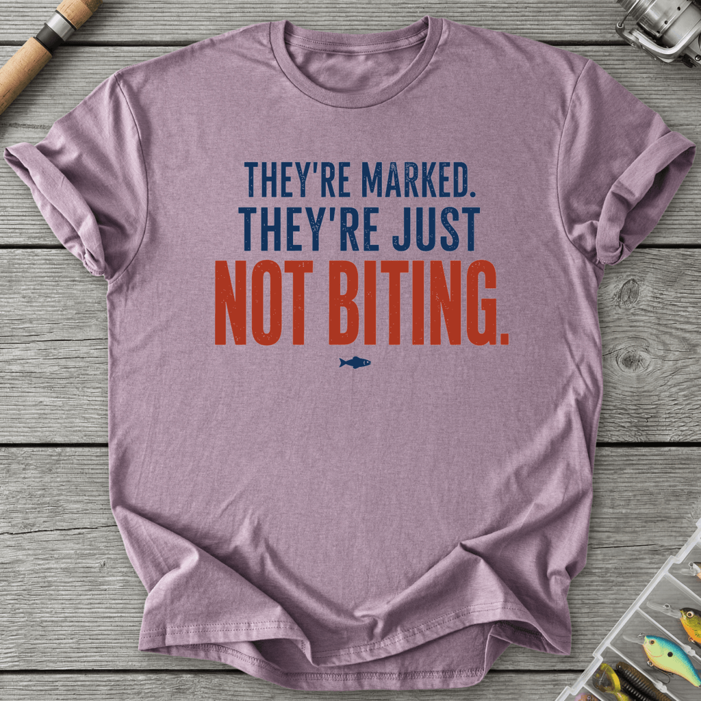 They're Just Not Biting T-Shirt in Paragon | River Giants Club