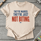 They're Just Not Biting T-Shirt in Sand | River Giants Club