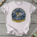 Walleye Hunter Club T-Shirt in Ice Grey | River Giants Club