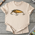 Weathered Crankbait T-Shirt in Sand | River Giants Club