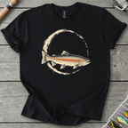 Zen Trout T-Shirt in Black | River Giants Club