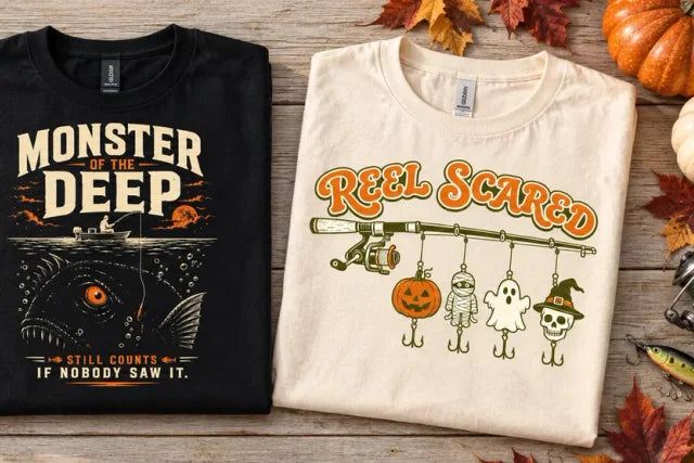 Halloween Fishing Shirts
